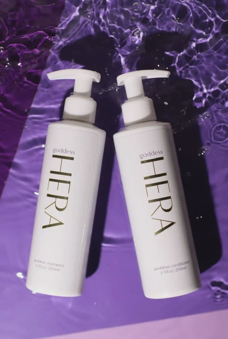 HERA Goddess shampoo and conditioner